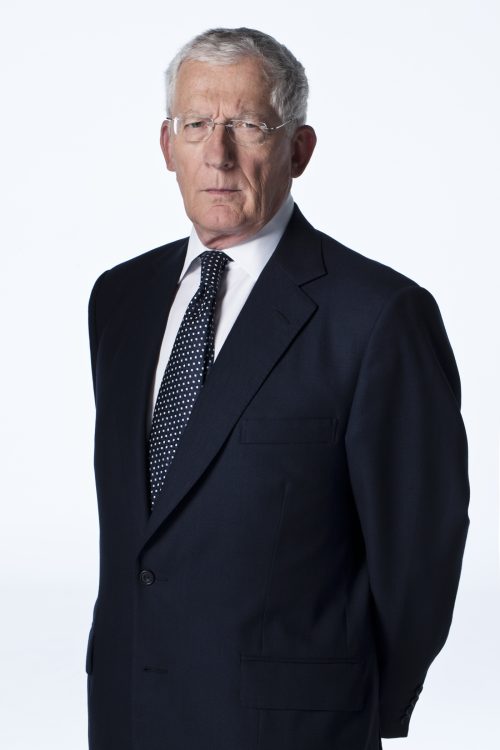 Presenter Nick Hewer